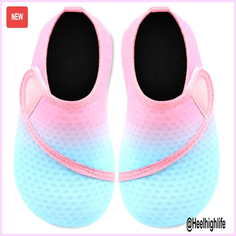 Toddler Water Shoes Quick Dry Barefoot Aqua Socks Non-Slip Swim Beach